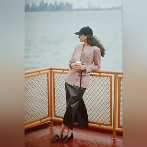 Mare Mare Faux Leather Skirt